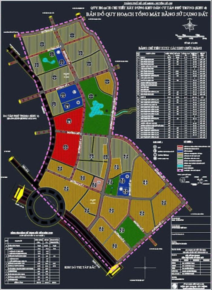 Bản đồ quy hoạch huyện củ chi